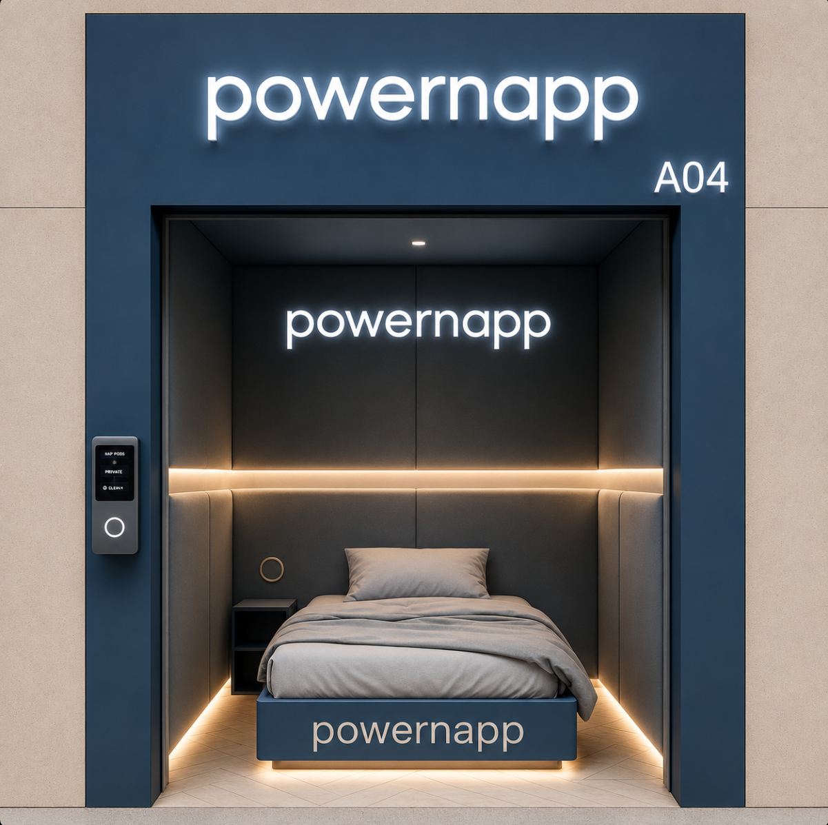 PowerNapp station room